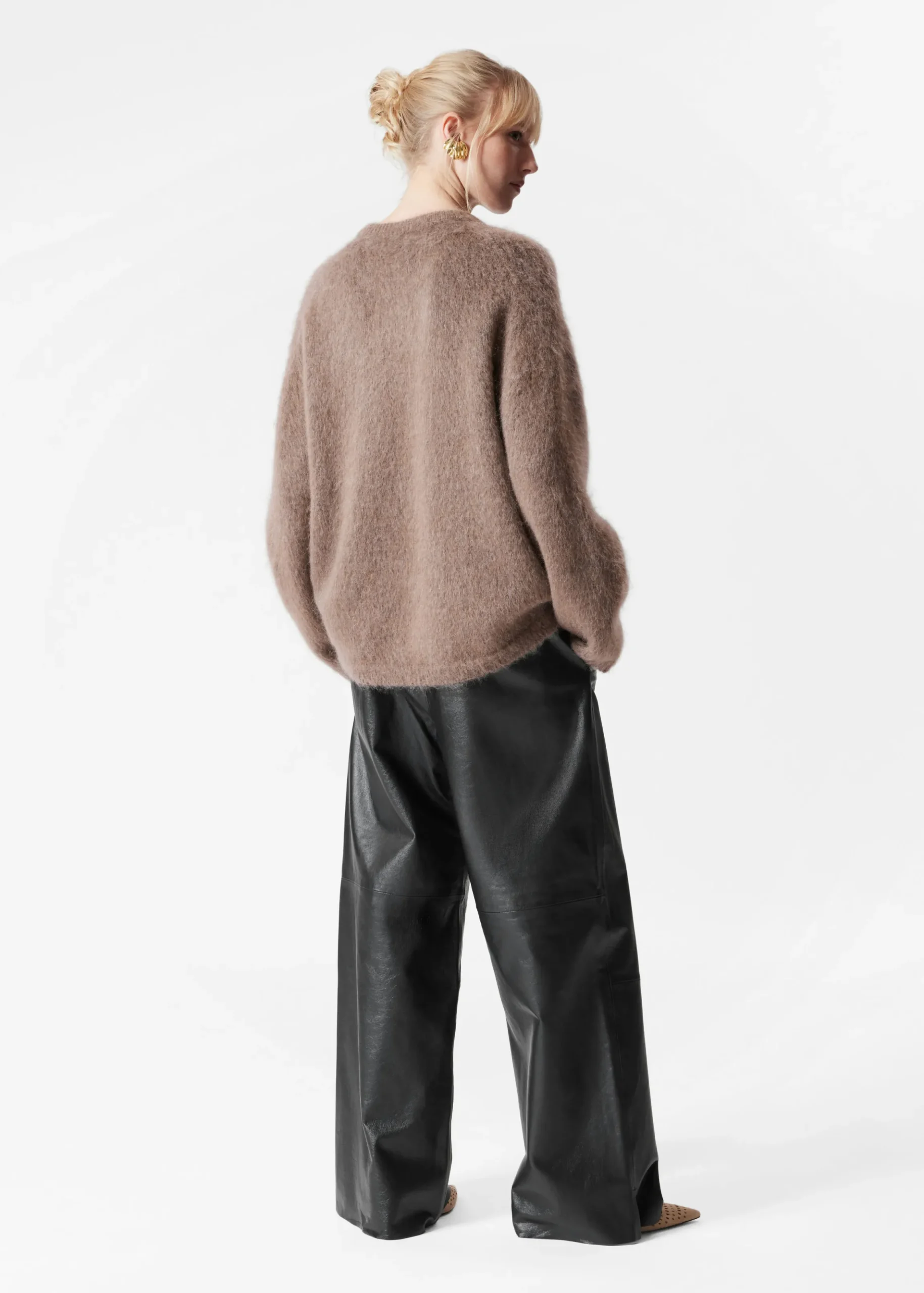 Pullover aus Mohair-Mix