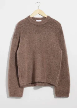 Pullover aus Mohair-Mix
