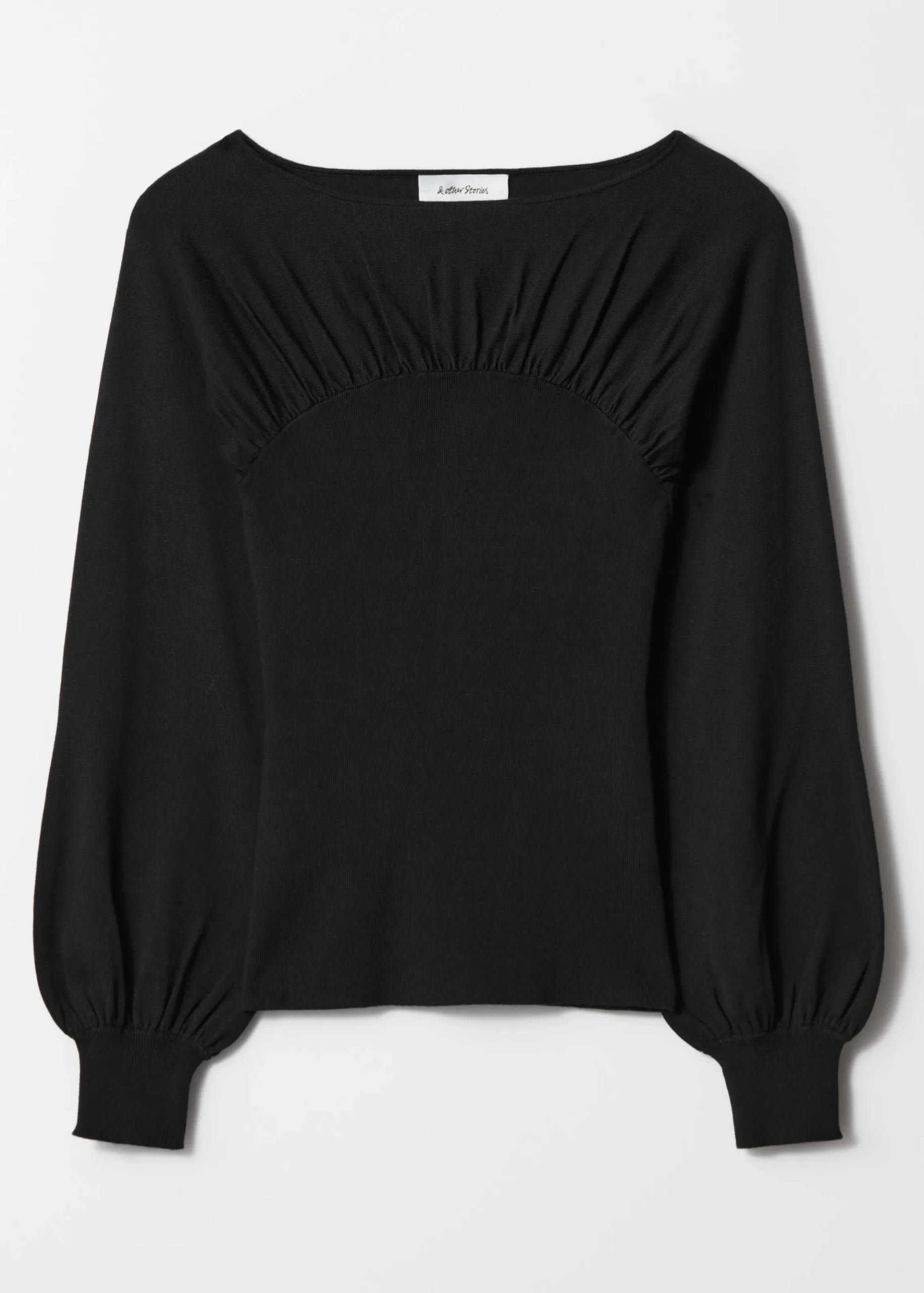 Pullover mit Raffungen