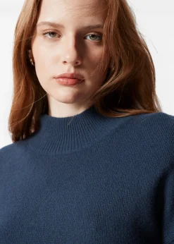 Pullover mit Stehkragen