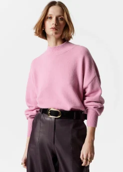 Pullover mit Stehkragen
