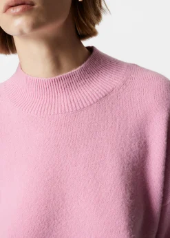 Pullover mit Stehkragen