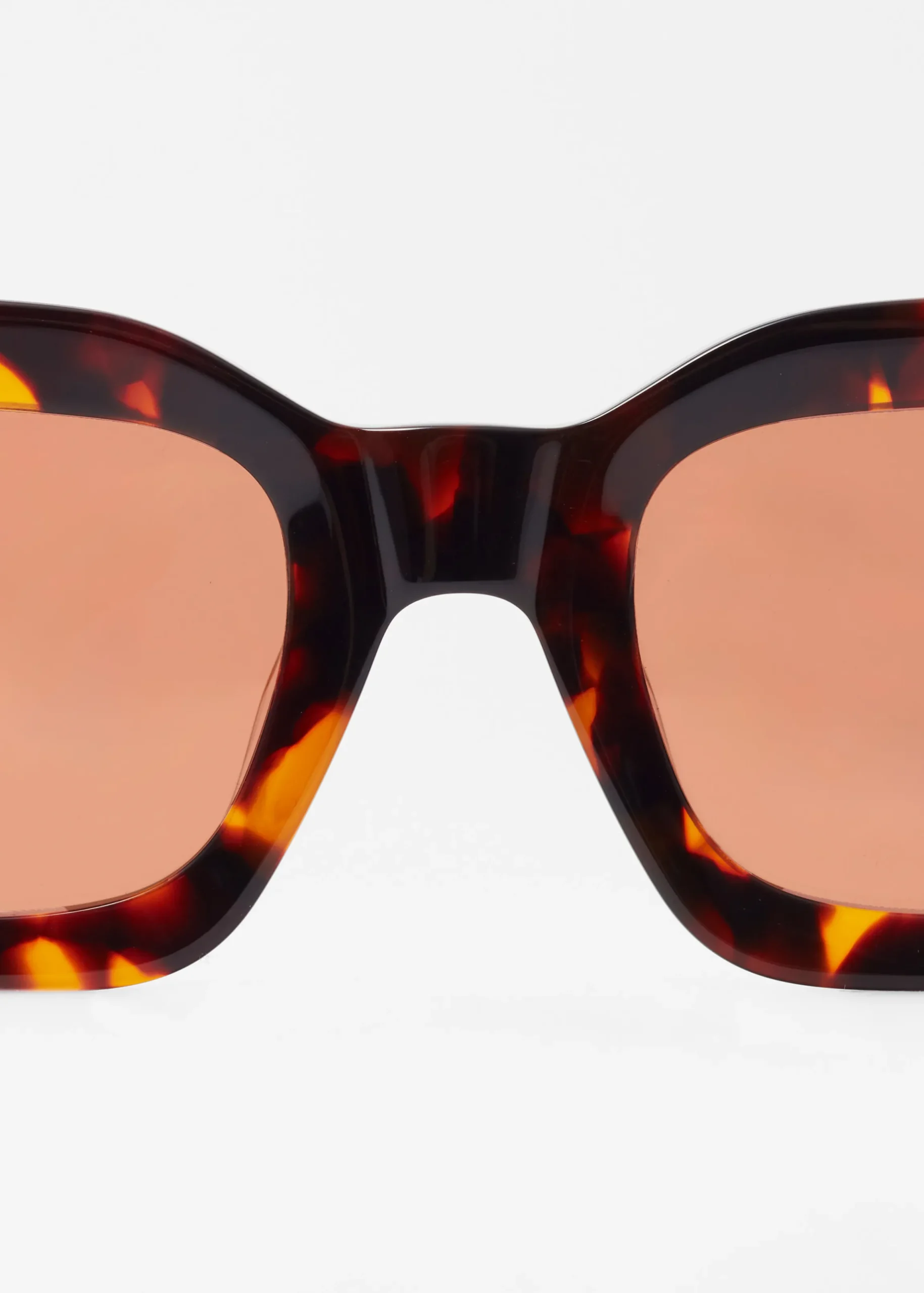 Rechteckige Sonnenbrille aus Acetat