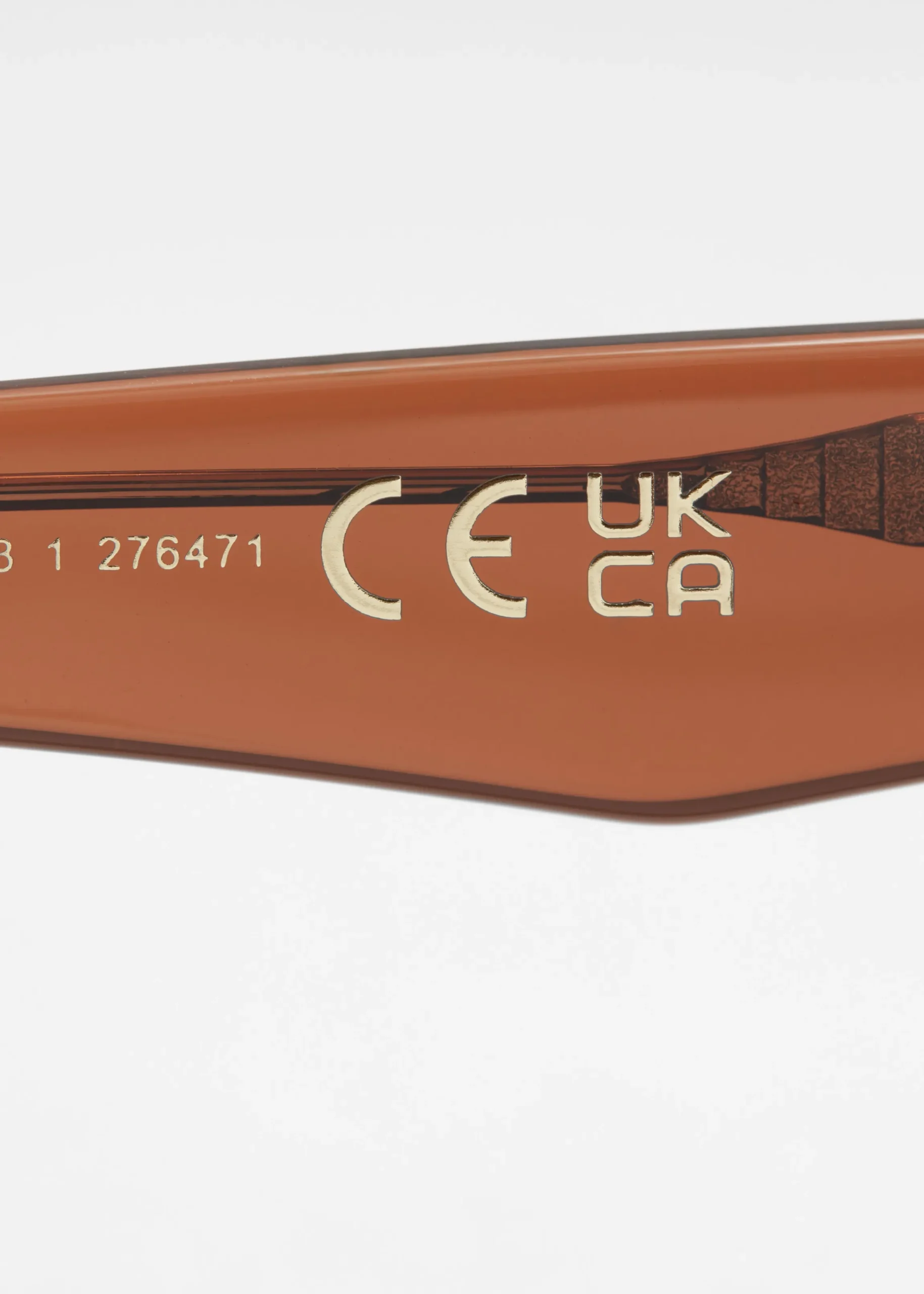 Rechteckige Sonnenbrille aus Acetat
