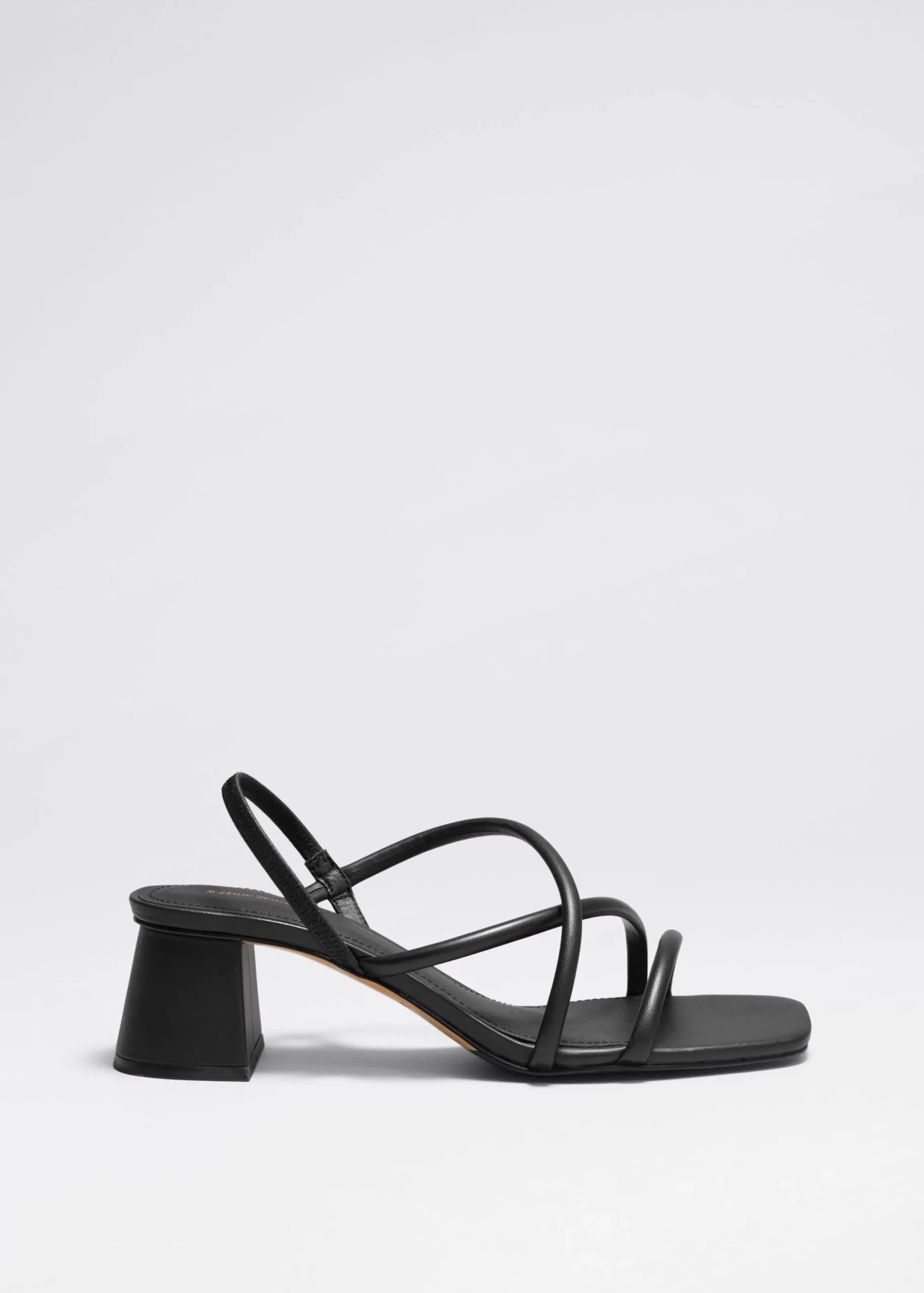 Riemchensandalen mit Blockabsatz