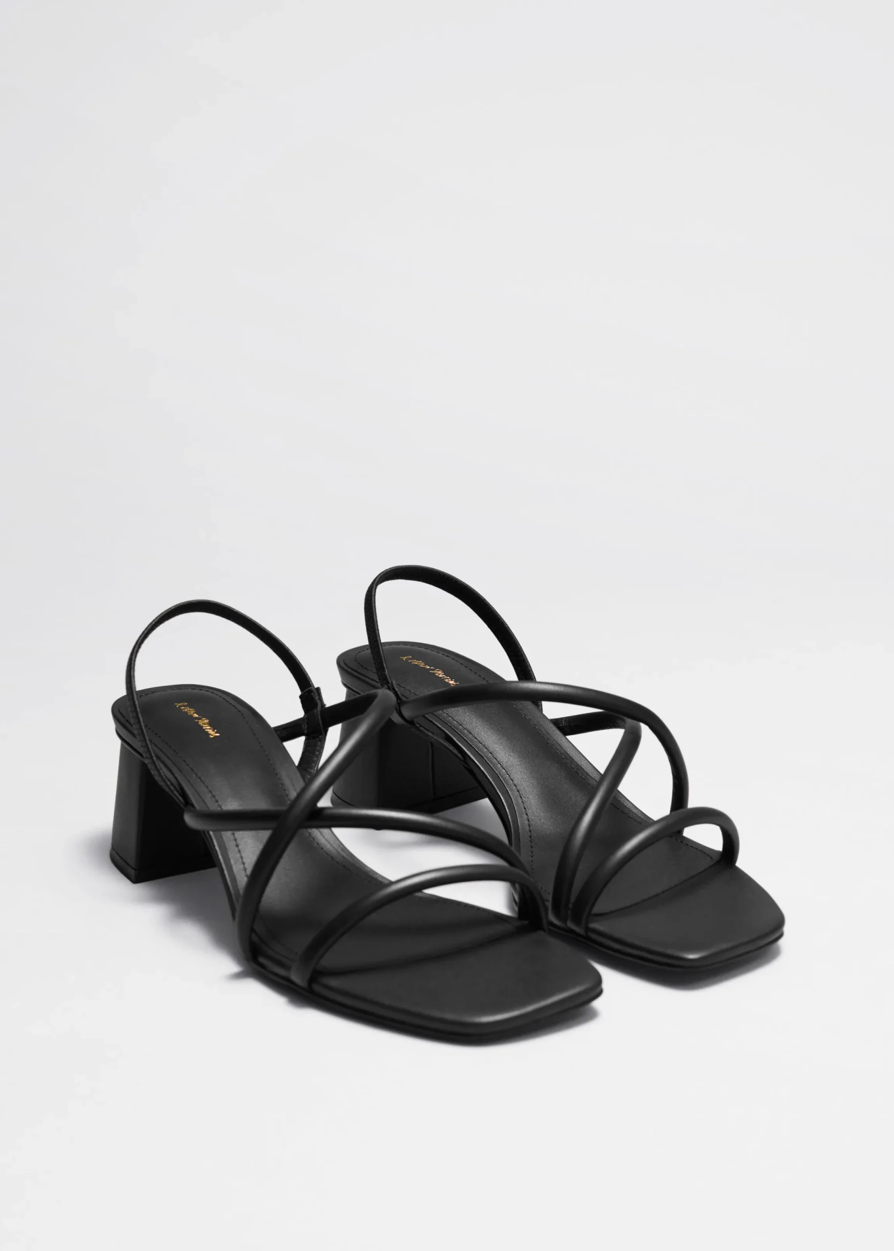 Riemchensandalen mit Blockabsatz