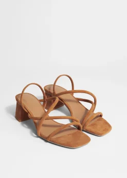 Riemchensandalen mit Blockabsatz