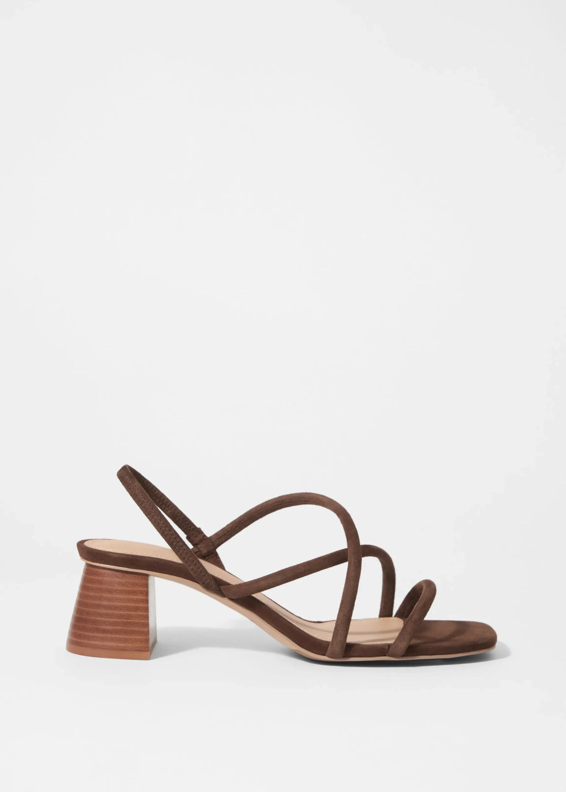 Riemchensandalen mit Blockabsatz