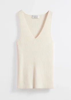 Rippstrickoberteil