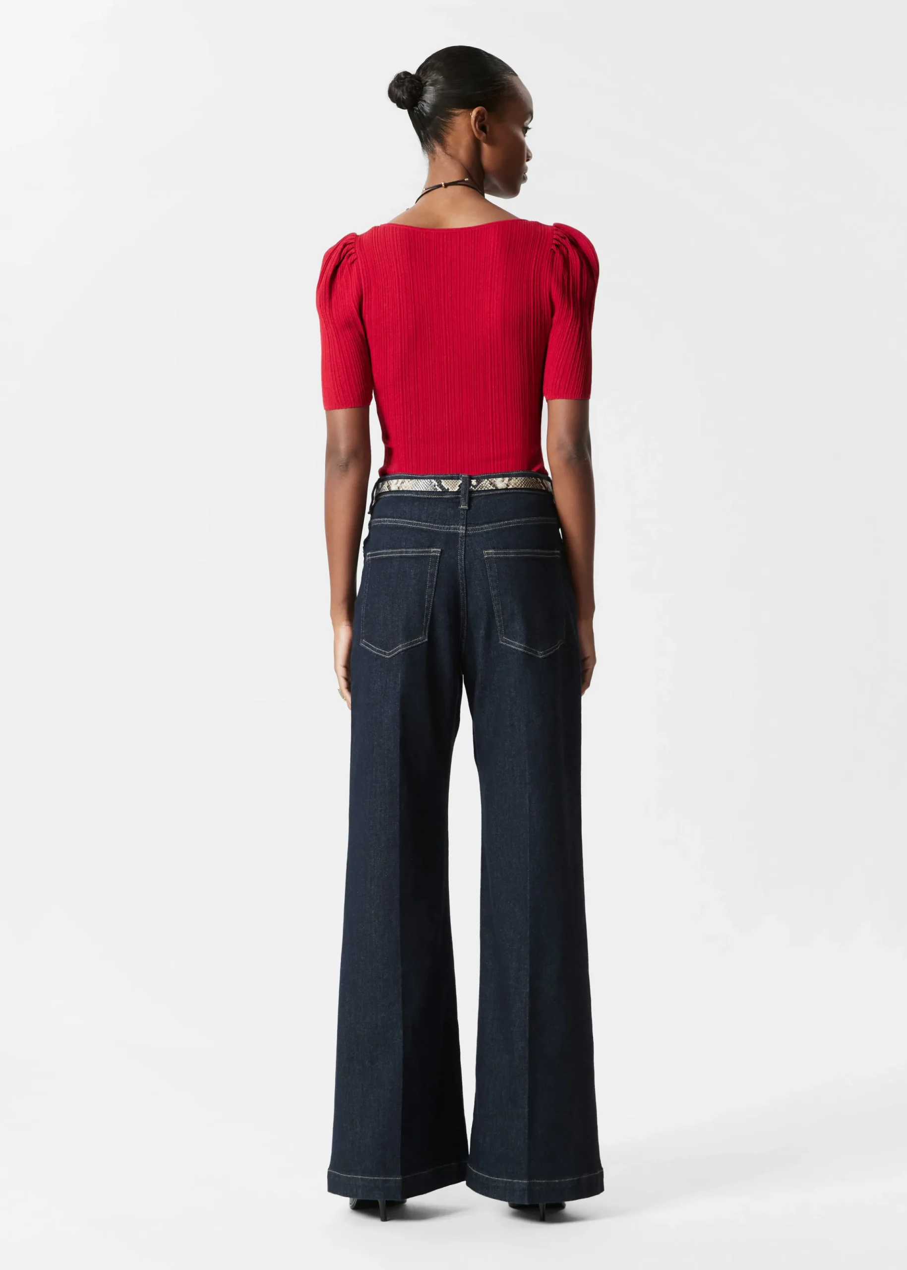 Rippstrickoberteil