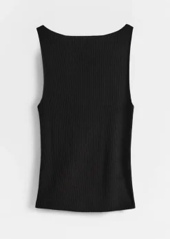 Rippstrick-Tanktop