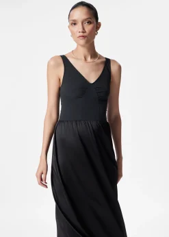 Ärmelloses Midikleid