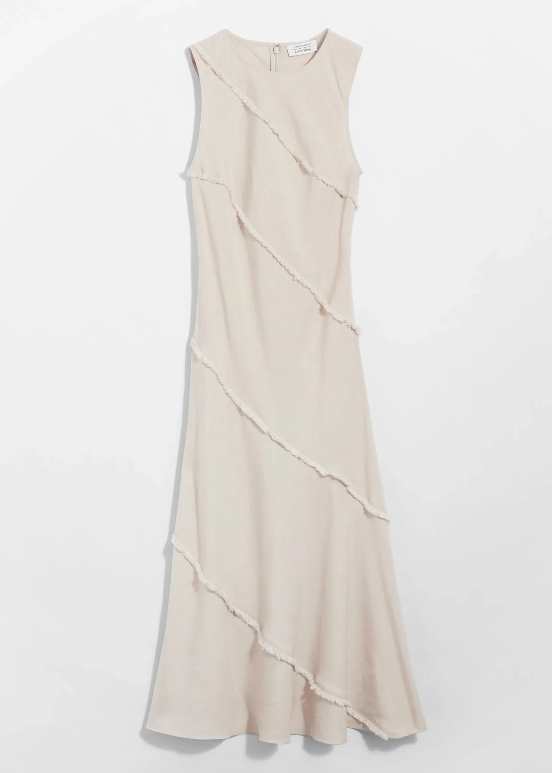 Ärmelloses Midikleid in A-Linie
