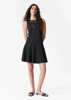 Ärmelloses Minikleid in A-Linie