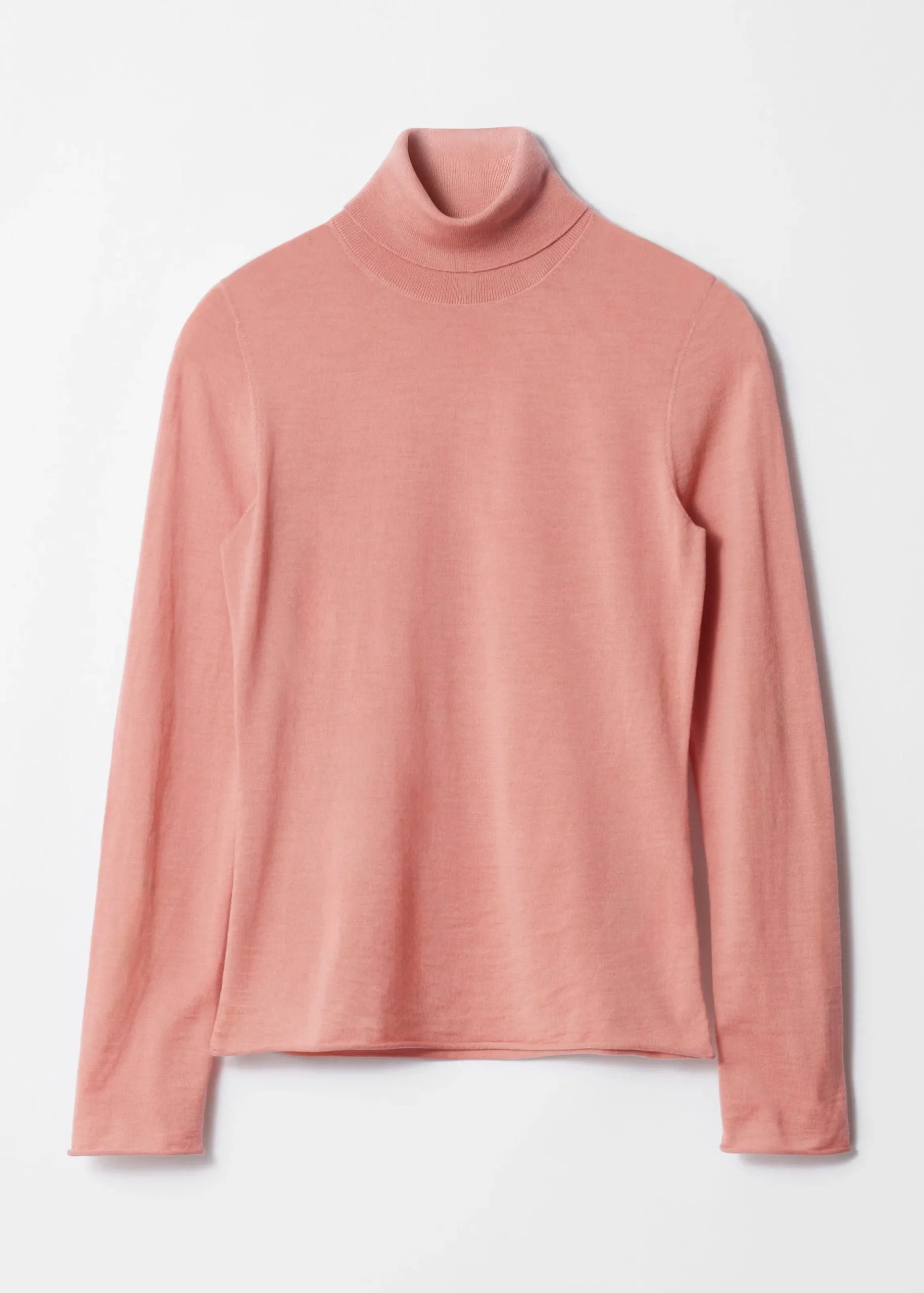 Rollkragenpullover aus Merinowolle