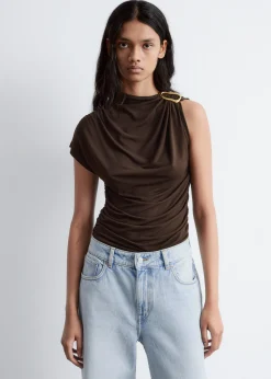 Ruche GoldBuckle Top