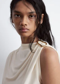 Ruche GoldBuckle Top