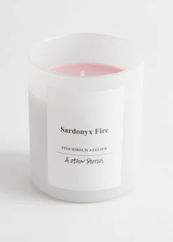 Sardonyx Fire Duftkerze