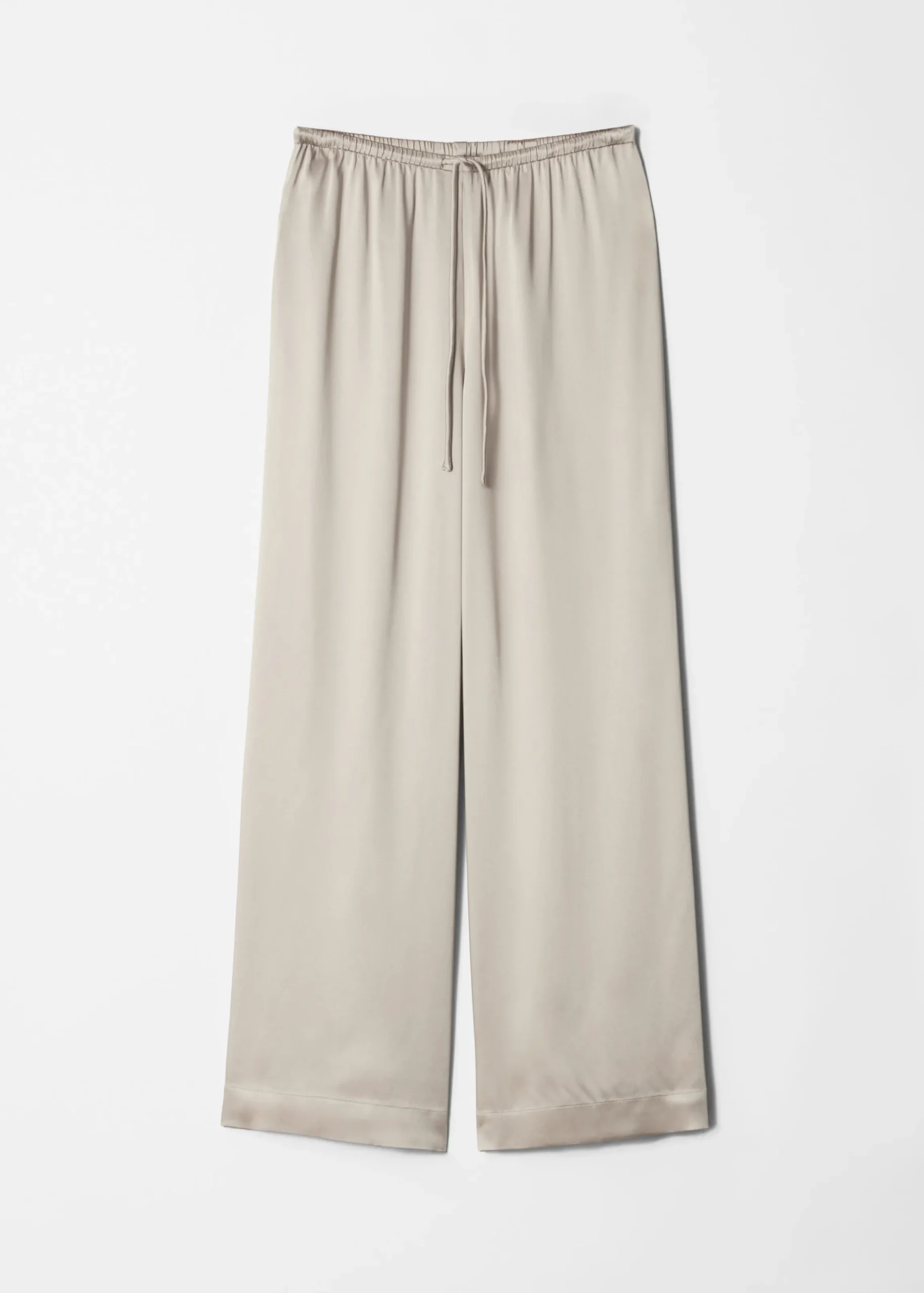 Satinhose mit Kordelzugbund