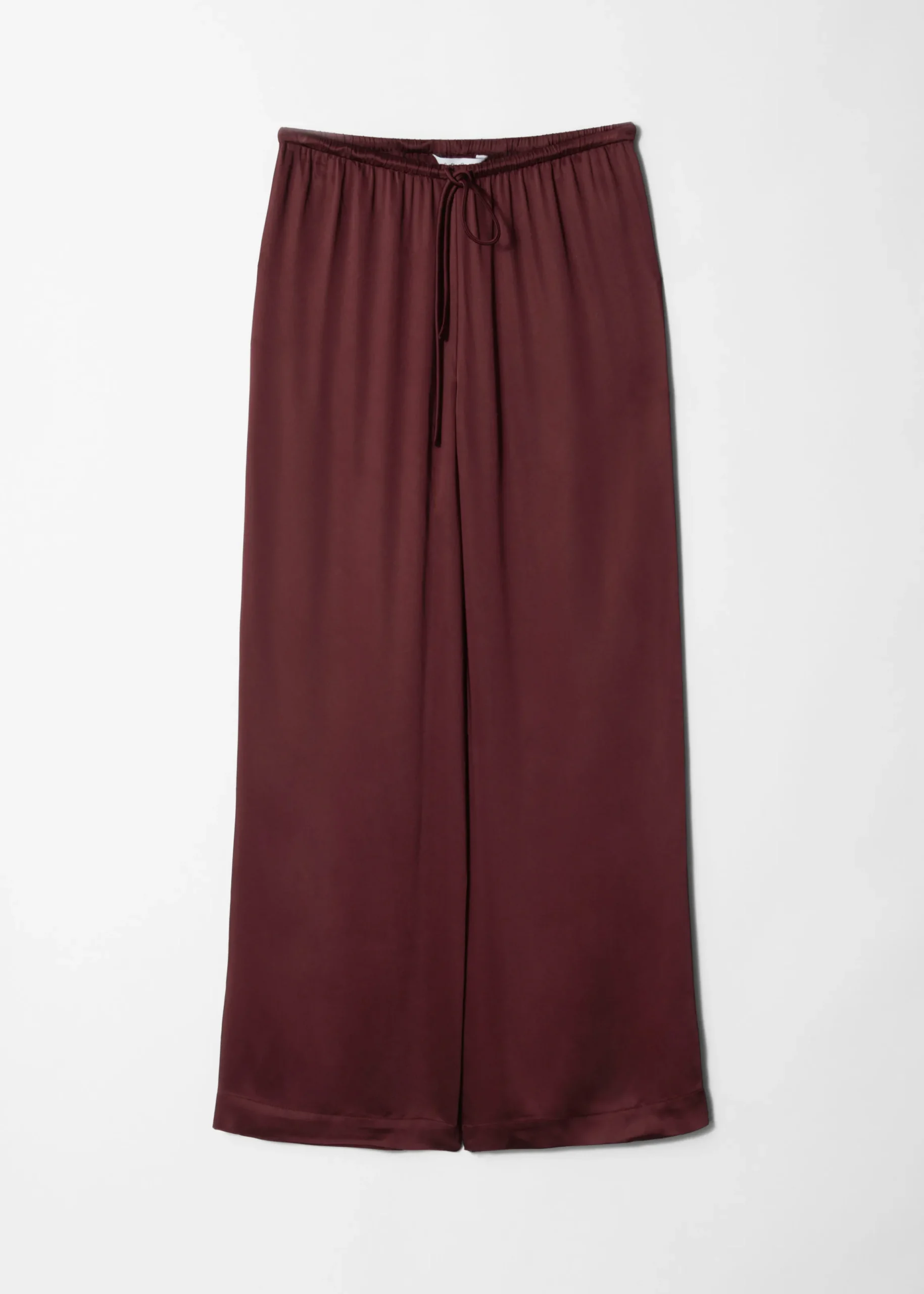 Satinhose mit Kordelzugbund