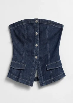 Schlauchoberteil aus Denim