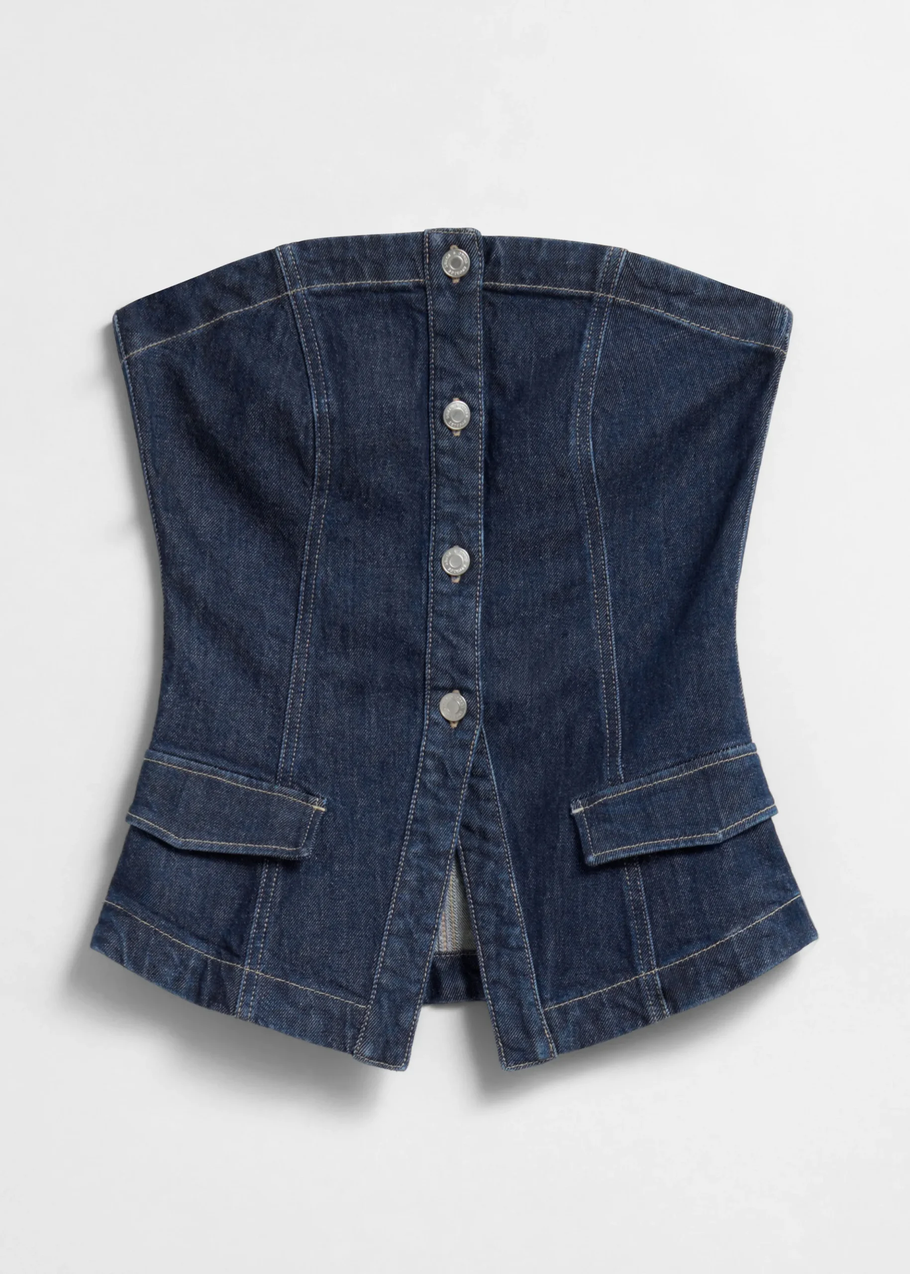 Schlauchoberteil aus Denim