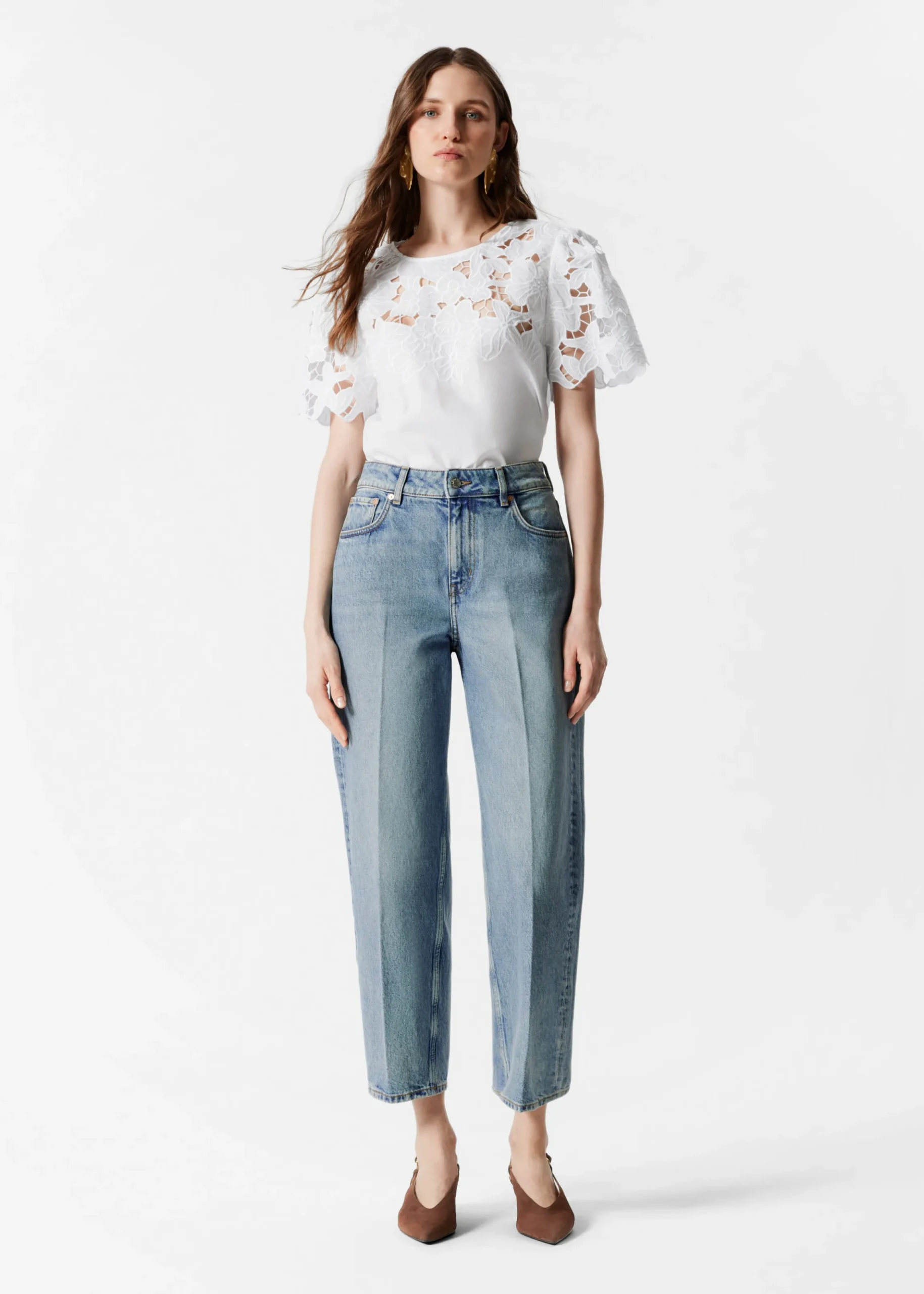Schmal zulaufende Jeans