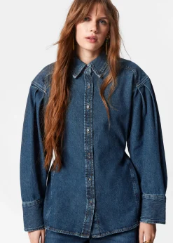 Schmal zulaufendes Jeanshemd