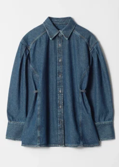 Schmal zulaufendes Jeanshemd