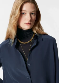 Seidenbluse
