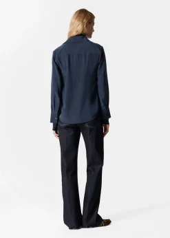 Seidenbluse