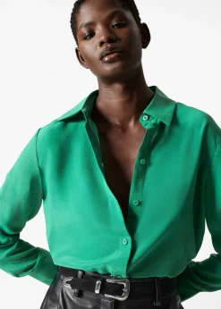 Seidenbluse