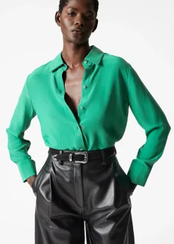 Seidenbluse