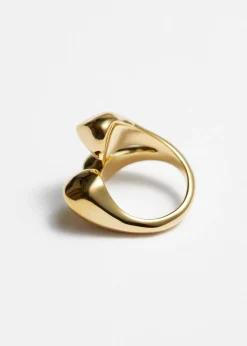Skulpturaler, offener Ring