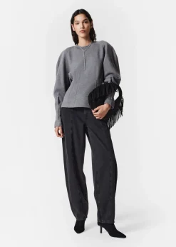 Skulpturaler Pullover
