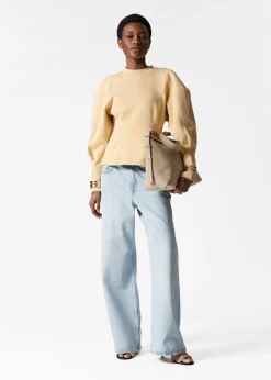 Skulpturaler Pullover