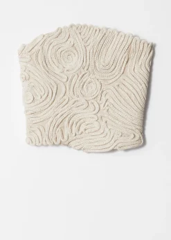 Skulpturales Bandeau-Top