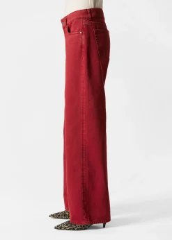 Slingback-Pumps aus Leder