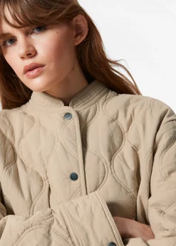 Steppjacke mit Stehkragen