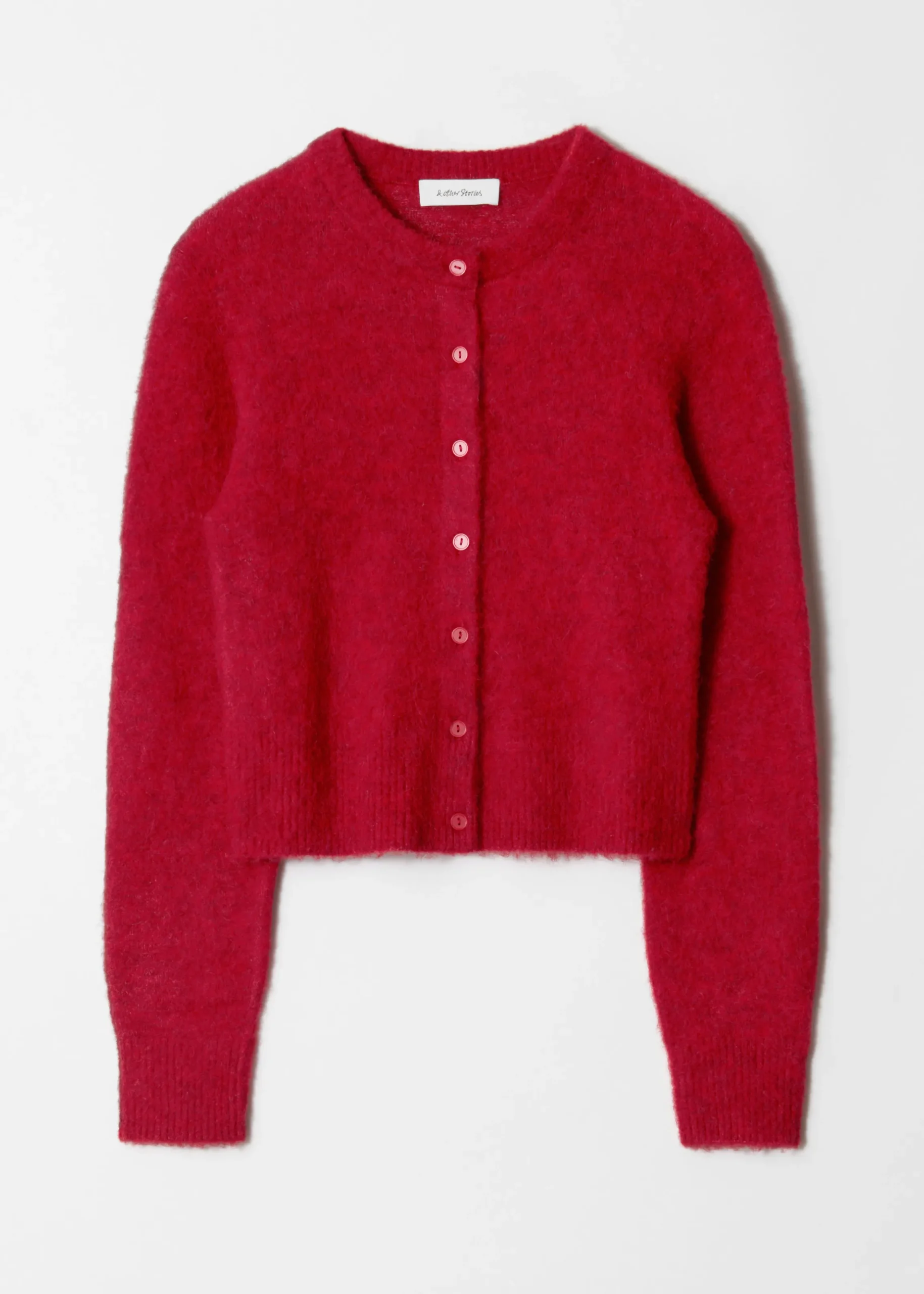 Strickjacke aus Alpaka-Mix