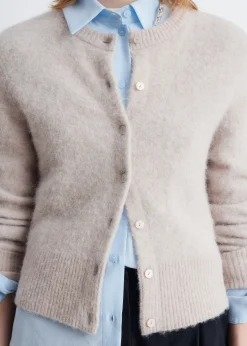 Strickjacke aus Alpaka-Mix