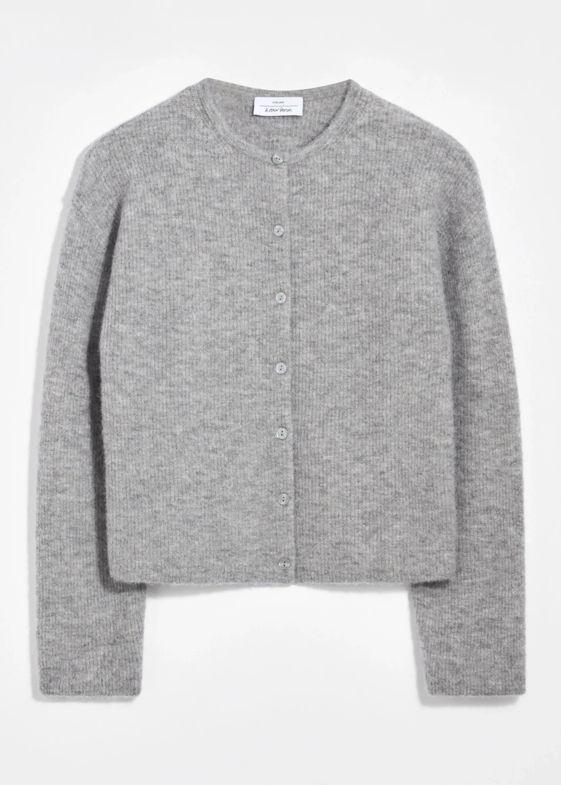 Strickjacke aus Alpaka-Mix