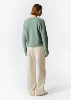 Strickjacke aus Alpaka-Mix