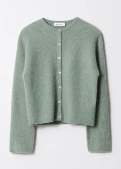 Strickjacke aus Alpaka-Mix