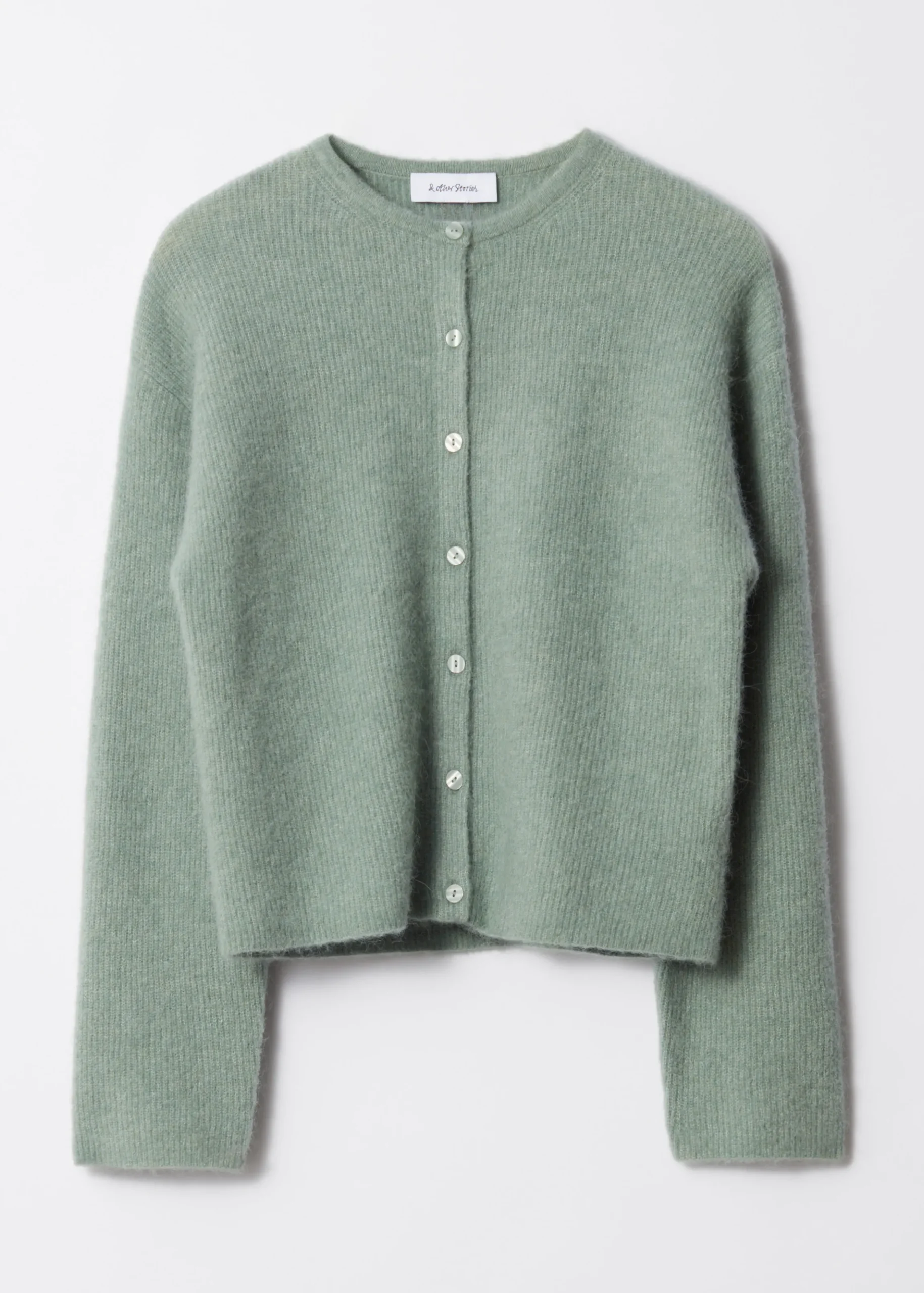 Strickjacke aus Alpaka-Mix