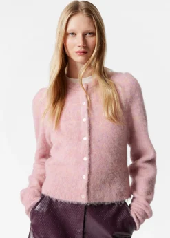 Strickjacke aus Alpaka-Mix