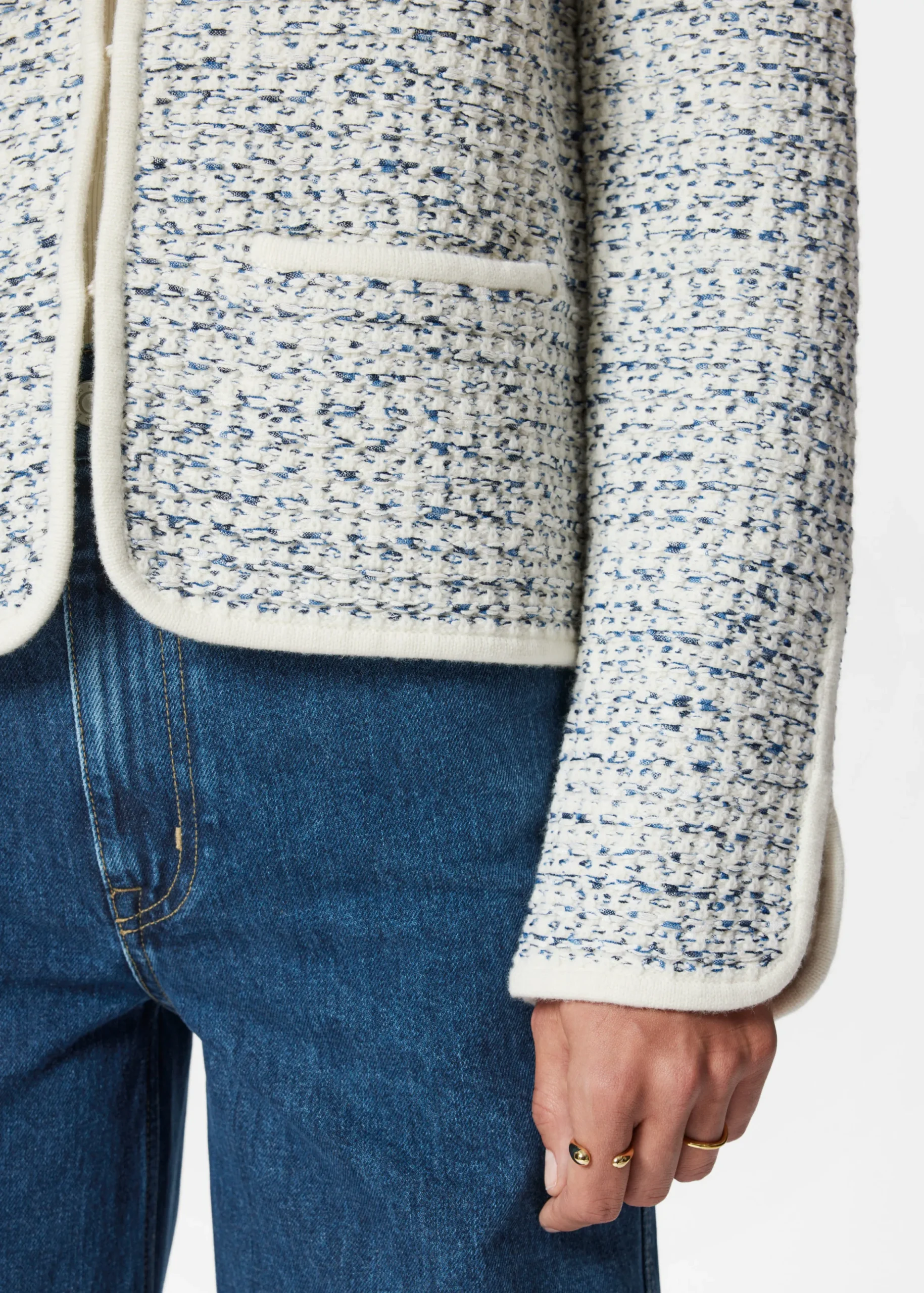 Strickjacke aus Merinowolle