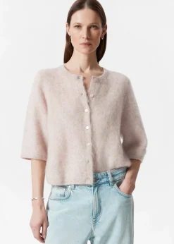 Strickjacke aus Mohair-Mix