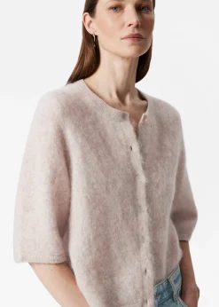 Strickjacke aus Mohair-Mix