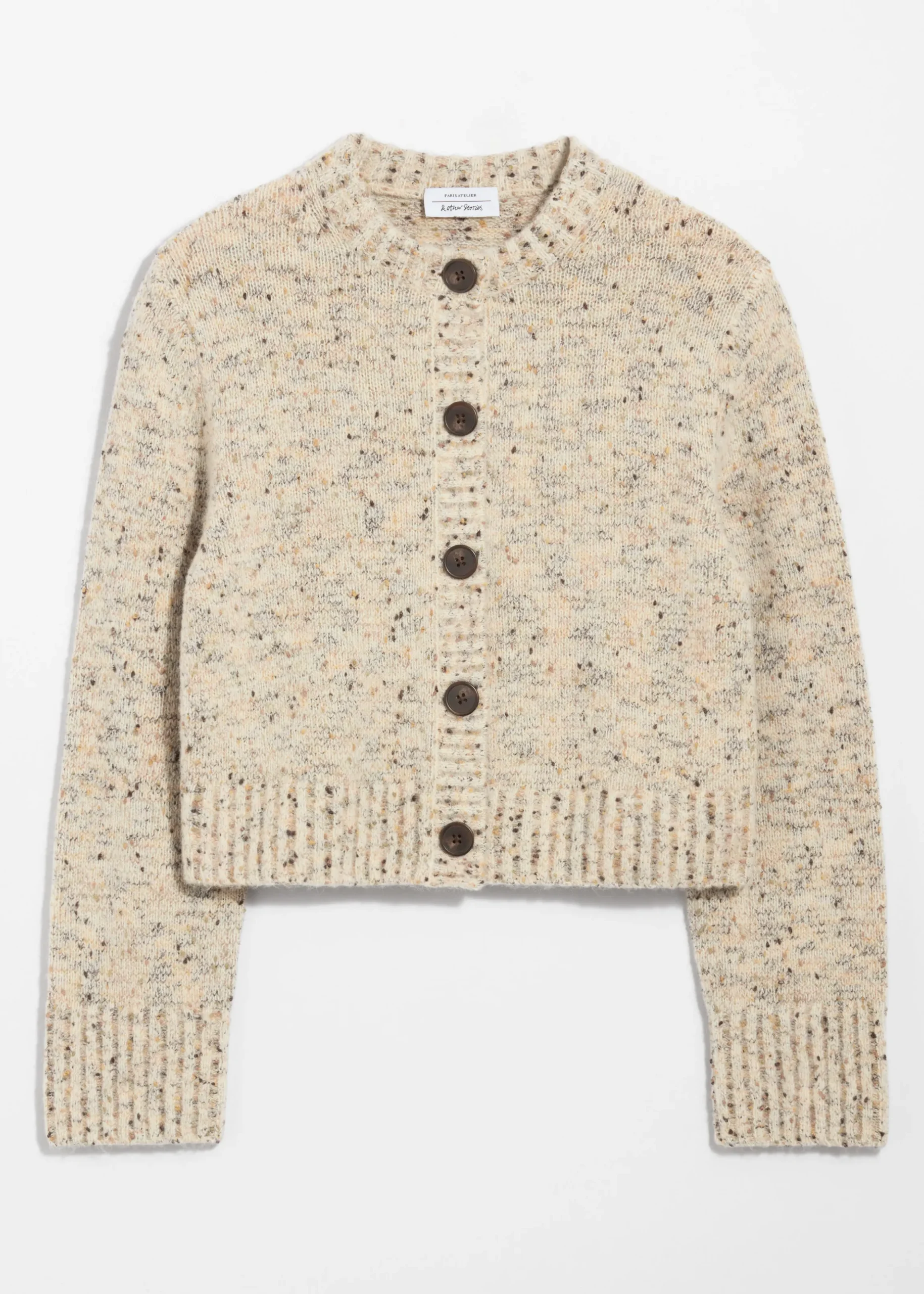 Strickjacke mit Knopfleiste